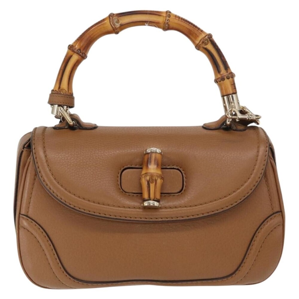 Gucci New Bamboo 1921 Top Handle Leather Medium